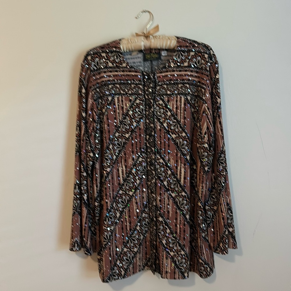Bob Mackie Designer Blouse XL